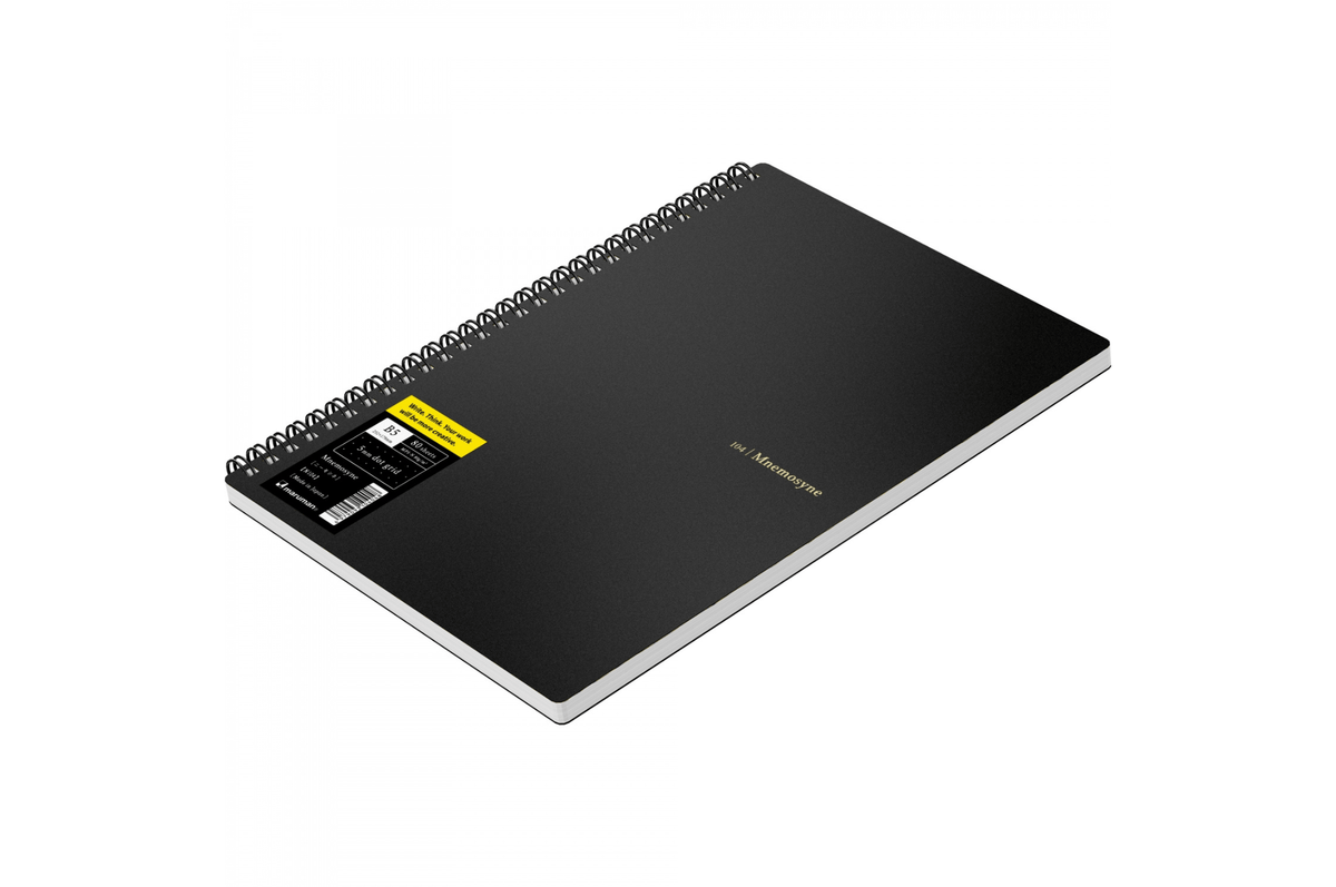 Maruman Paper Maruman - Mnemosyne 104 Black B5 Notebook | Dot Grid 160 pages