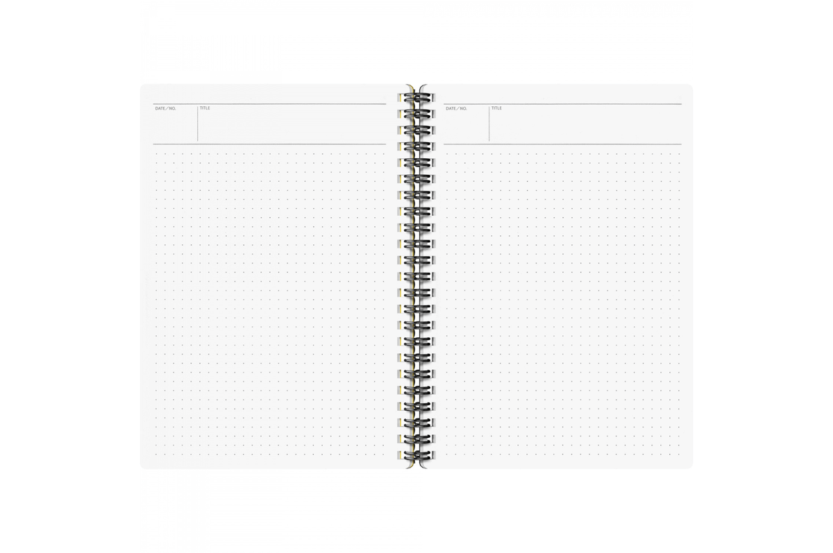 Maruman Paper Maruman - Mnemosyne 105 Black A5 Notebook | Dot Grid 160 pages