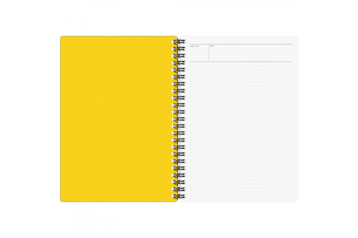 Maruman Paper Maruman - Mnemosyne 105 Black A5 Notebook | Dot Grid 160 pages