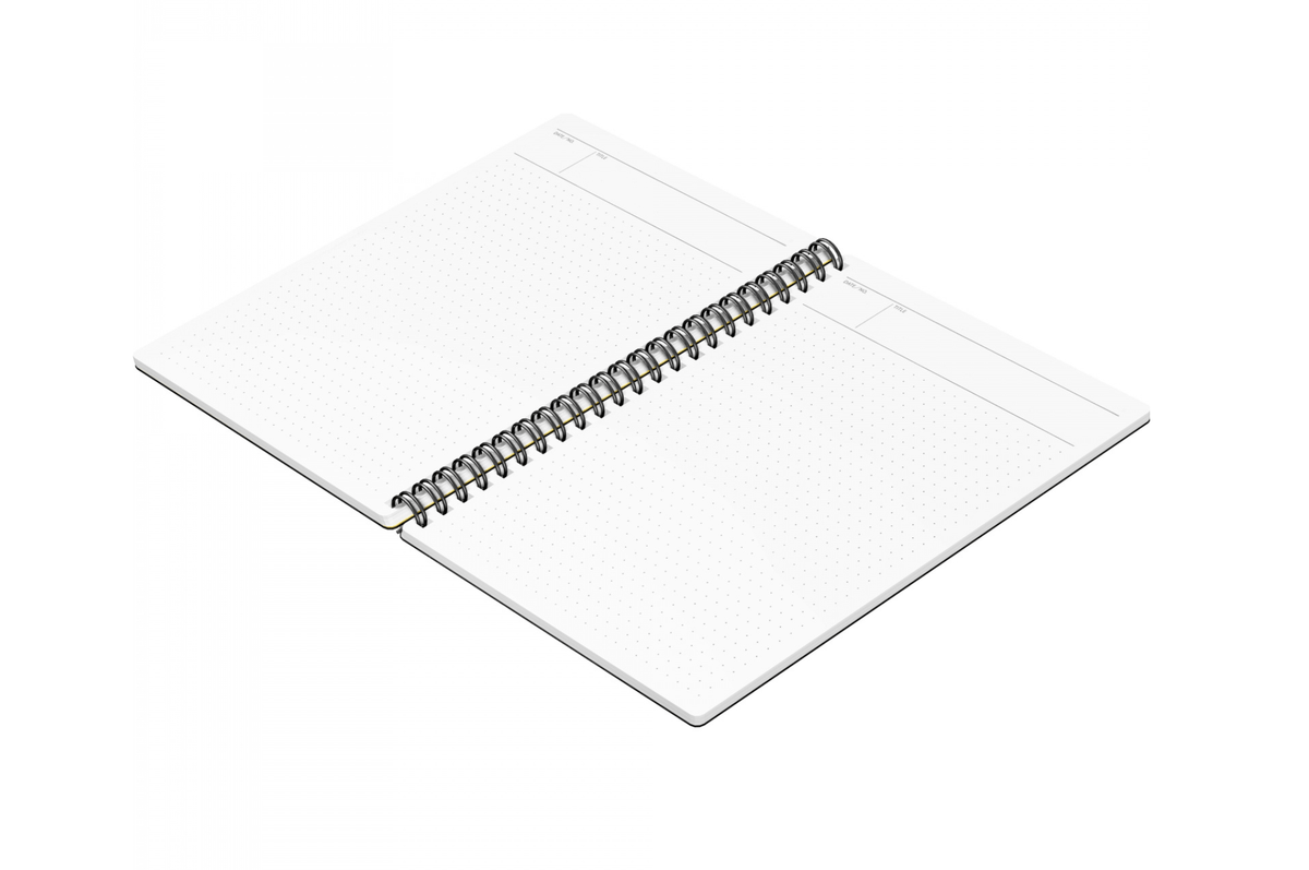 Maruman Paper Maruman - Mnemosyne 105 Black A5 Notebook | Dot Grid 160 pages