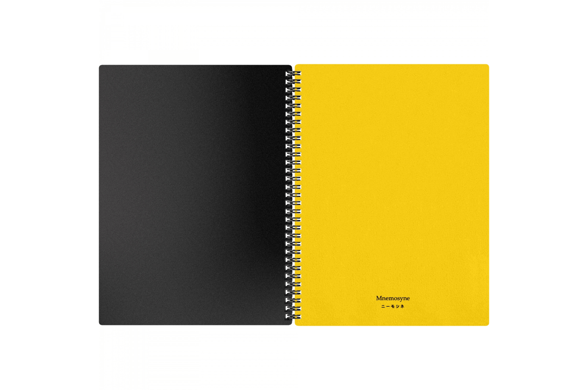 Maruman Paper Maruman - Mnemosyne 109 Black A4 Notebook | Dot Grid 140 pages