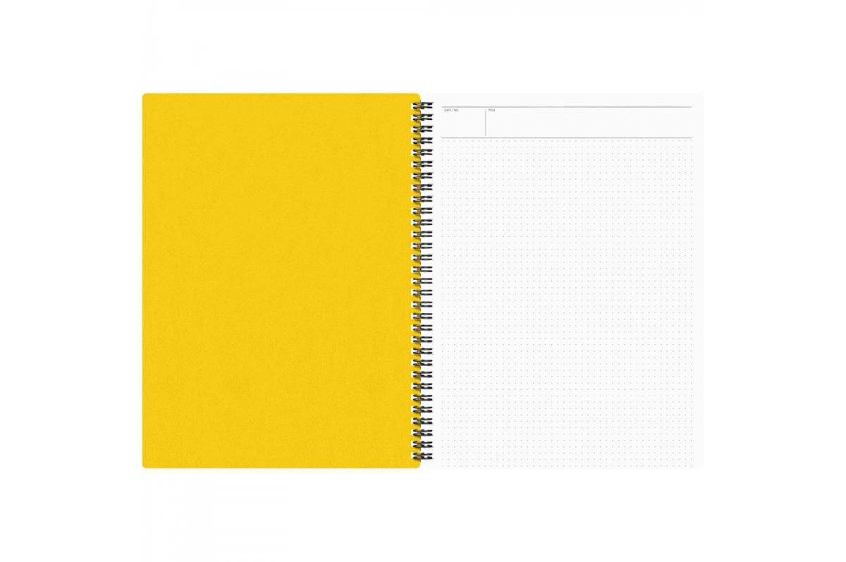 Maruman Paper Maruman - Mnemosyne 109 Black A4 Notebook | Dot Grid 140 pages