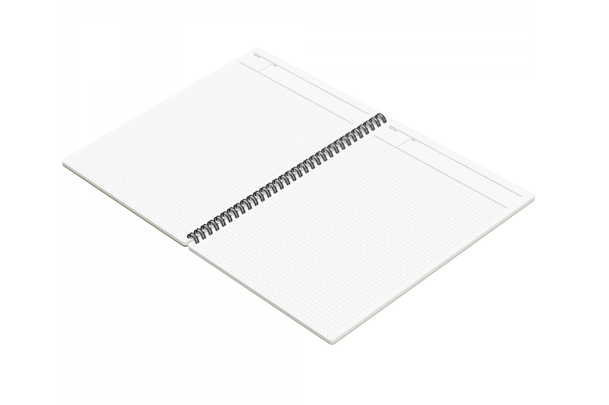 Maruman Paper Maruman - Mnemosyne 109 Black A4 Notebook | Dot Grid 140 pages