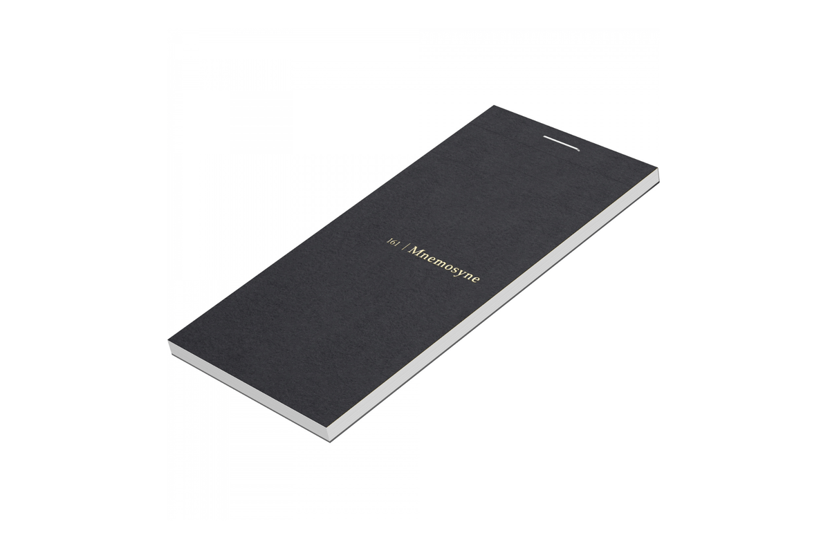 Maruman Paper Maruman - Mnemosyne 161 A8 Black Notepad |  Grid 130 pages