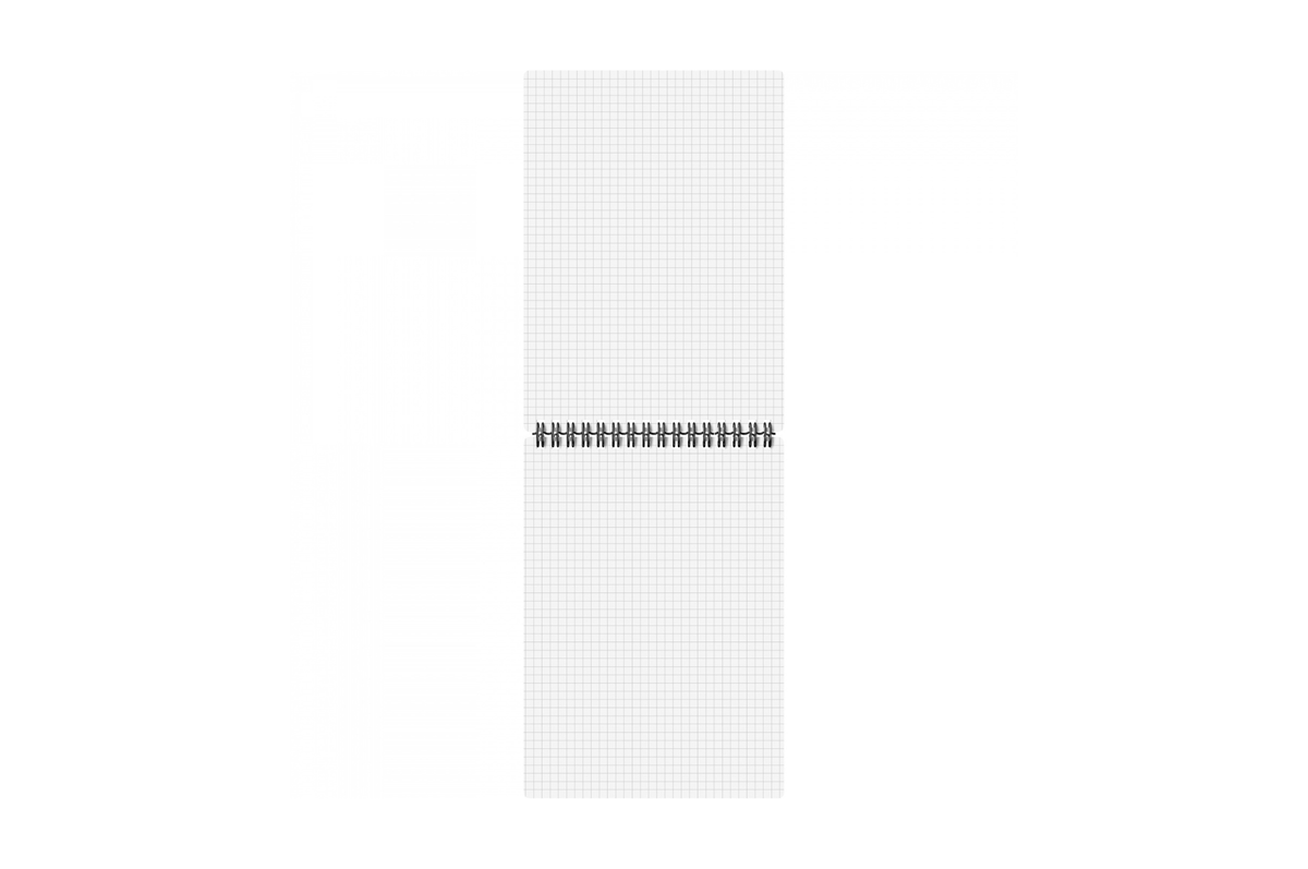 Maruman Paper Maruman - Mnemosyne 165 Black A5 Notepad | Grid 140 pages