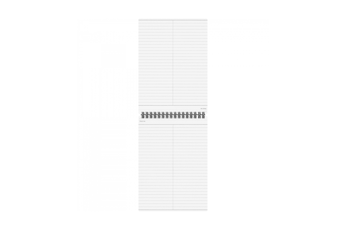 Maruman Paper Maruman - Mnemosyne 166 Black A5 Notepad | Lined 140 pages