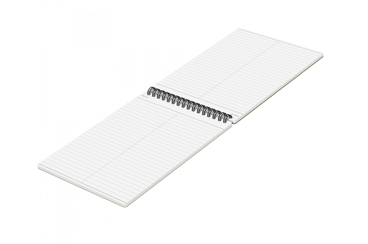 Maruman Paper Maruman - Mnemosyne 166 Black A5 Notepad | Lined 140 pages
