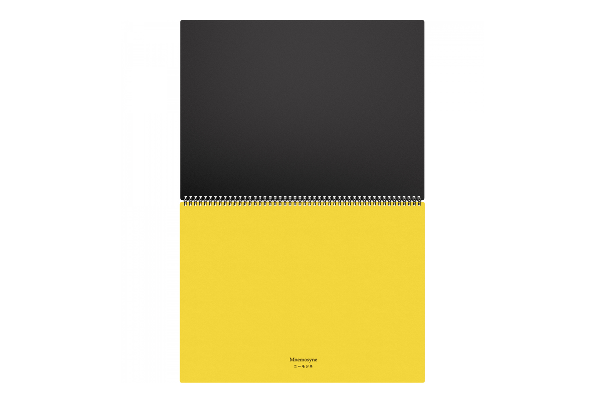 Maruman Paper Maruman - Mnemosyne 167 Black A3 Notebook | Grid 140 pages
