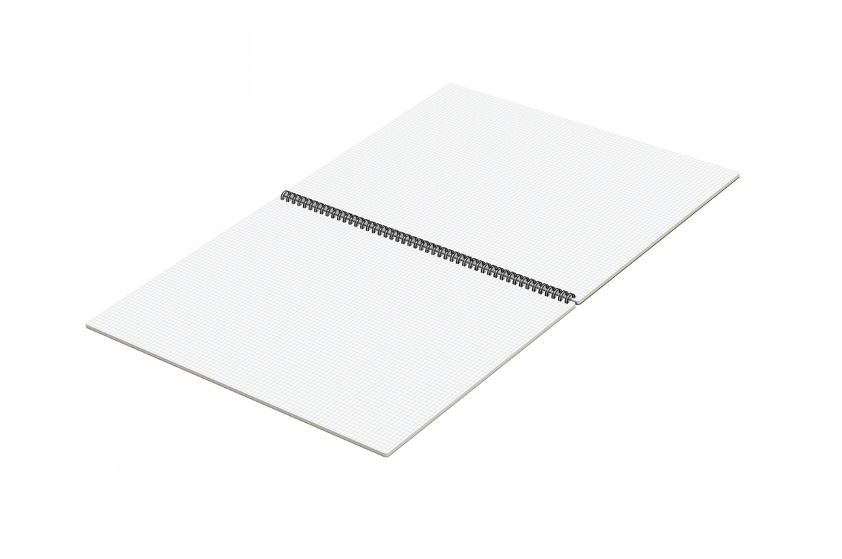 Maruman Paper Maruman - Mnemosyne 167 Black A3 Notebook | Grid 140 pages
