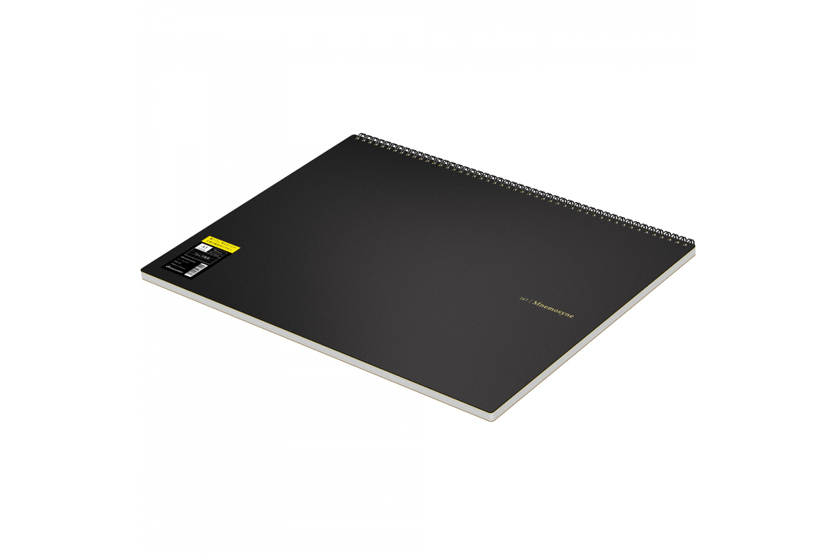 Maruman Paper Maruman - Mnemosyne 167 Black A3 Notebook | Grid 140 pages