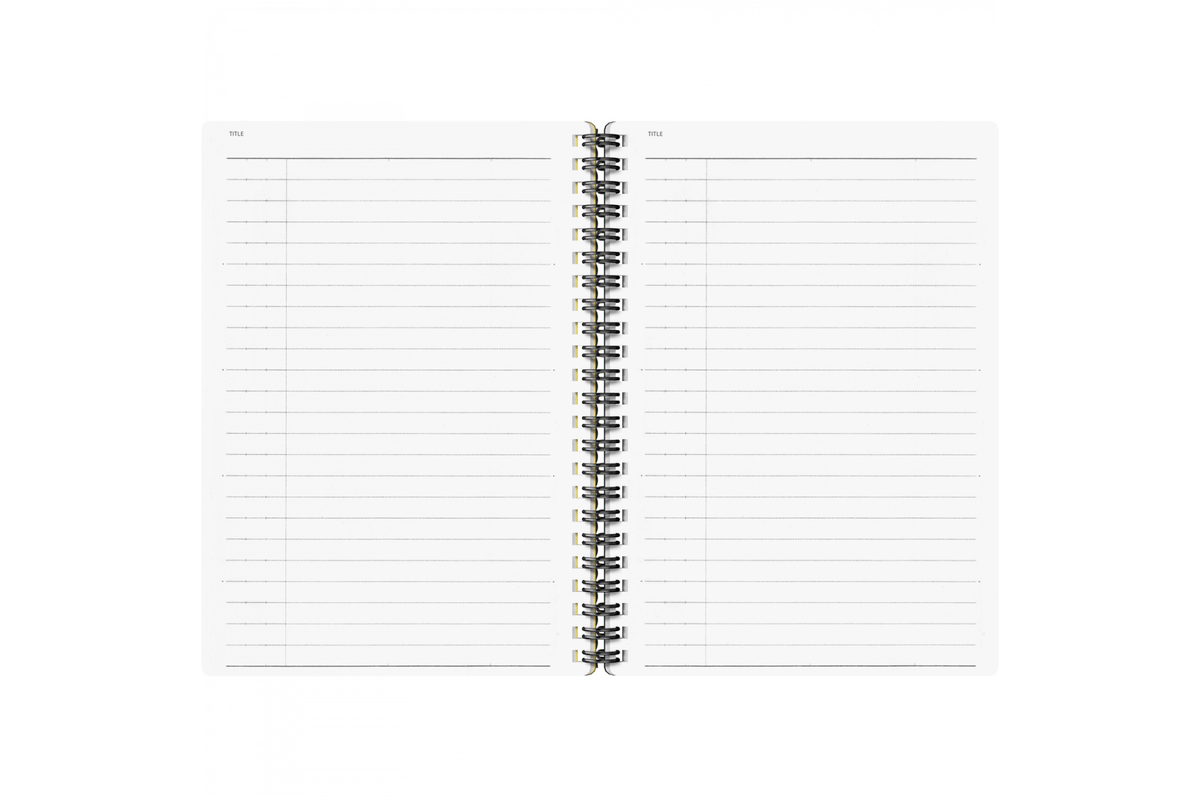 Maruman Paper Maruman - Mnemosyne 175 Black A5 Notebook | Lined 160 pages