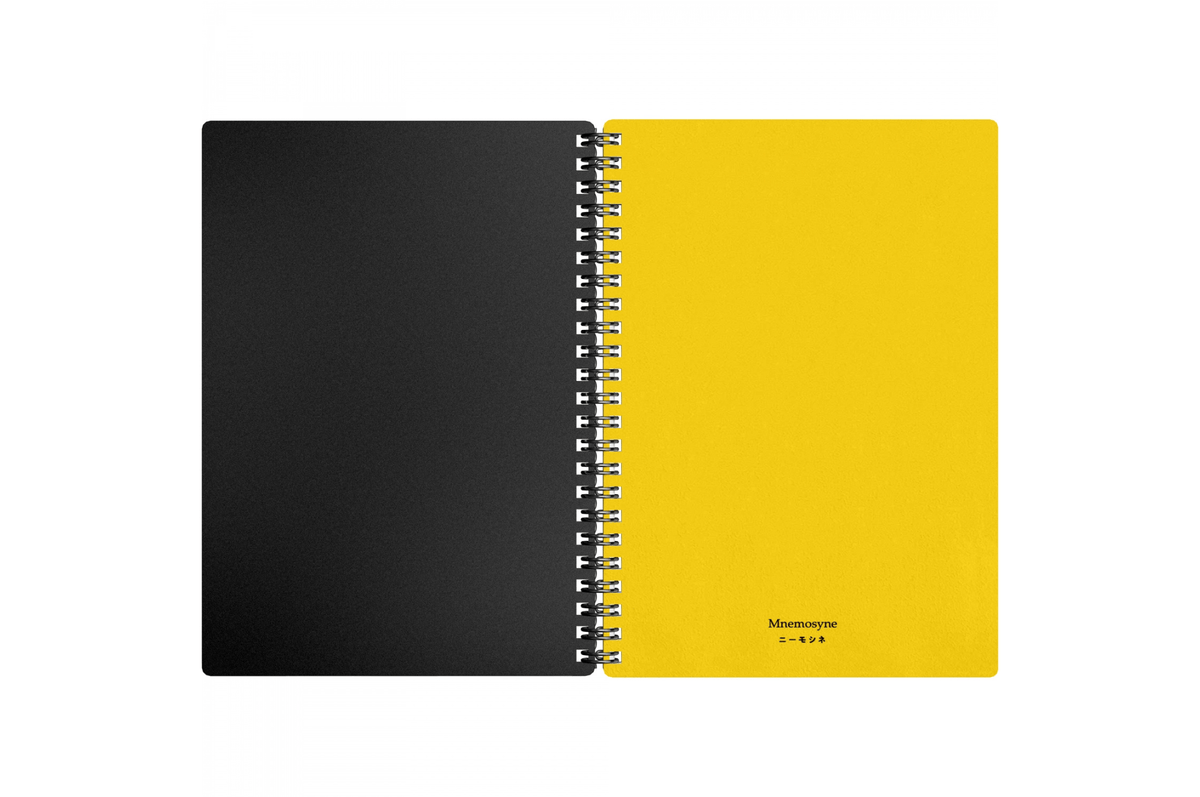 Maruman Paper Maruman - Mnemosyne 175 Black A5 Notebook | Lined 160 pages