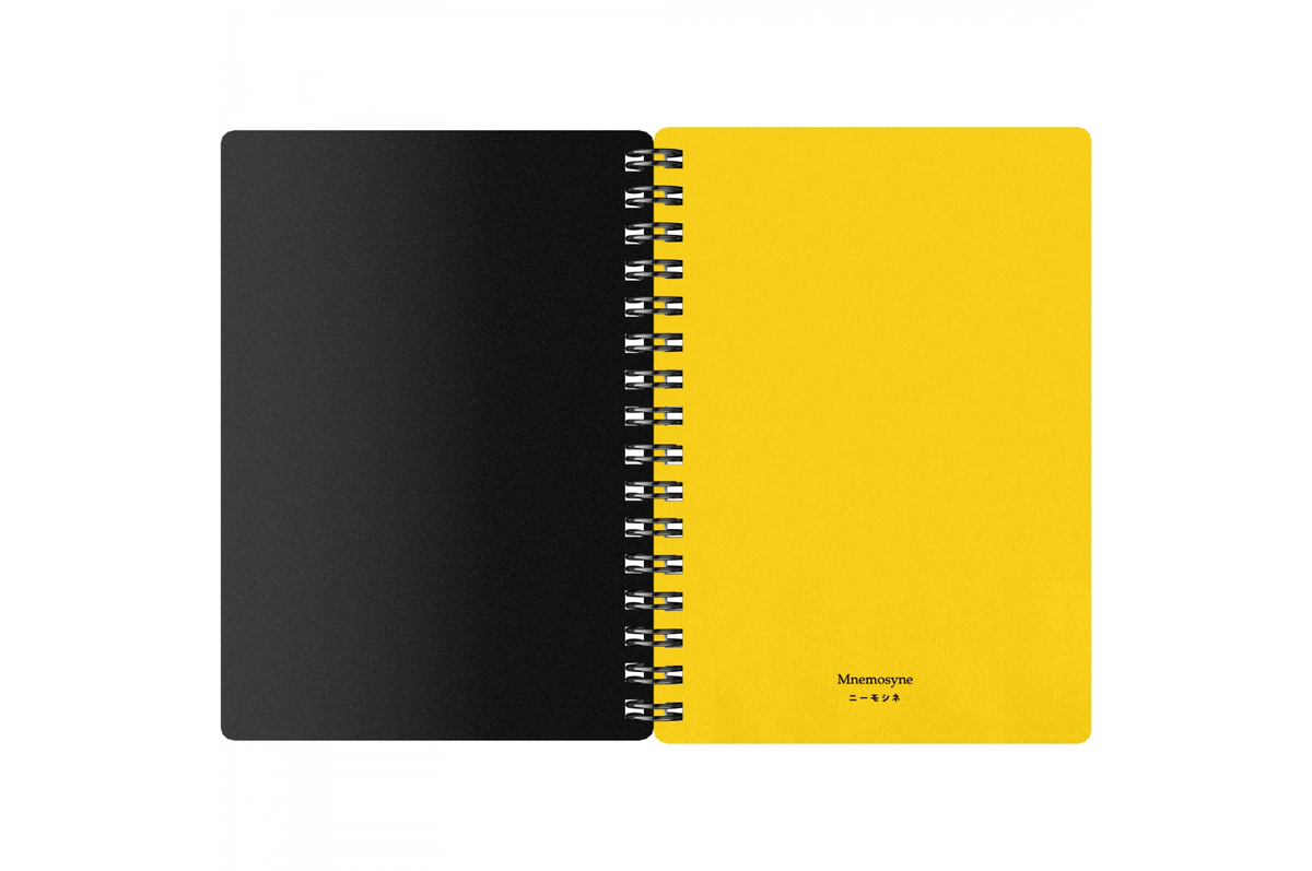Maruman Paper Maruman - Mnemosyne 176 Black A6 Notebook | Lined 160 pages