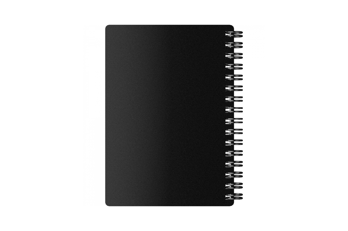 Maruman Paper Maruman - Mnemosyne 176 Black A6 Notebook | Lined 160 pages