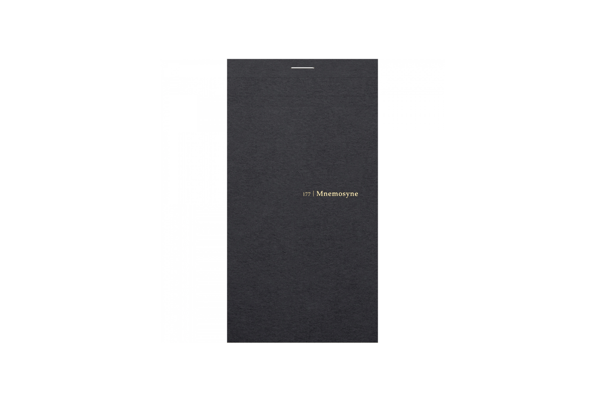 Maruman Paper Maruman - Mnemosyne 177 Black 100x170mm Notepad | Grid 100 pages