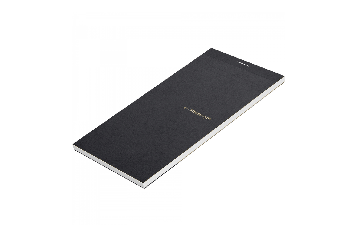 Maruman Paper Maruman - Mnemosyne 177 Black 100x170mm Notepad | Grid 100 pages
