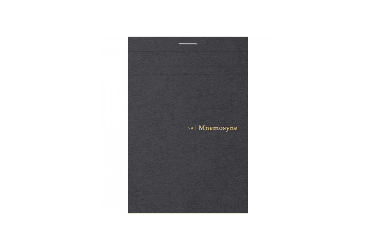 Maruman Paper Maruman - Mnemosyne 179 A7 Black Notepad |  Grid 130 pages