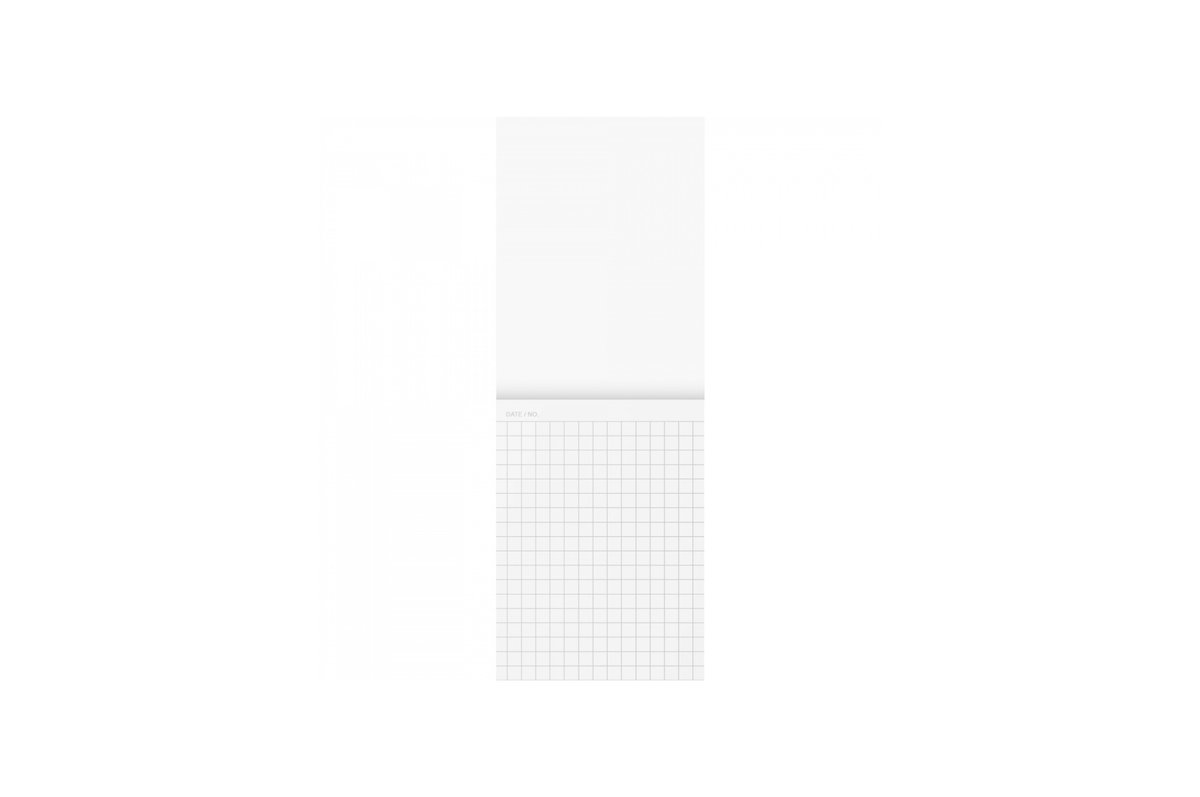 Maruman Paper Maruman - Mnemosyne 179 A7 Black Notepad |  Grid 130 pages
