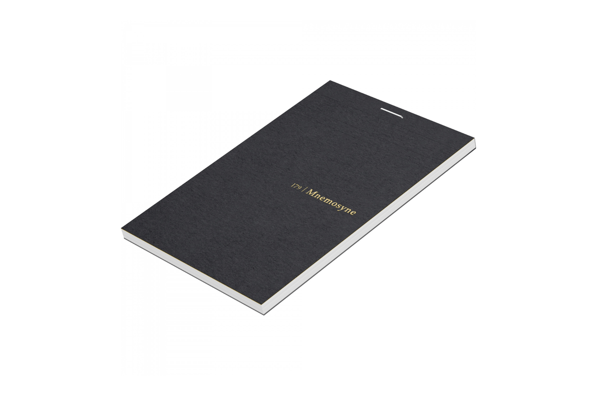 Maruman Paper Maruman - Mnemosyne 179 A7 Black Notepad |  Grid 130 pages