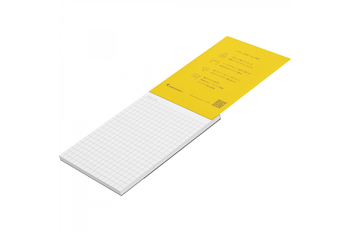 Maruman Paper Maruman - Mnemosyne 178 Black B7 Notepad |  Grid 140 pages