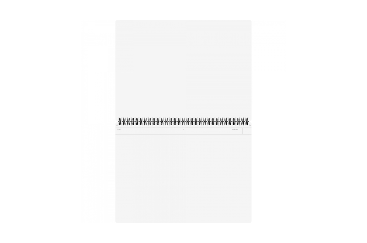 Maruman Paper Maruman - Mnemosyne 181 Black A4 Notebook | Plain 140 pages