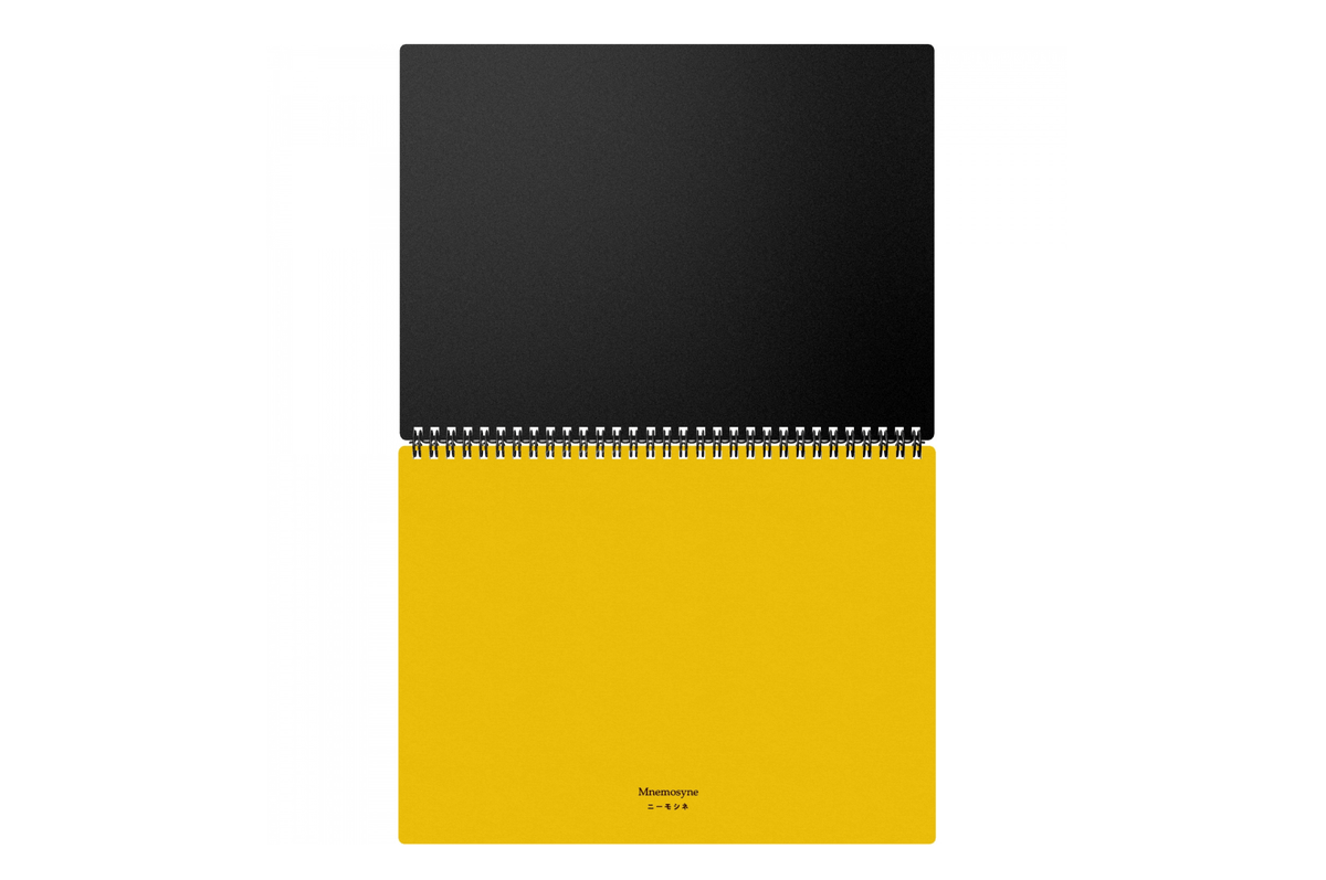 Maruman Paper Maruman - Mnemosyne 181 Black A4 Notebook | Plain 140 pages