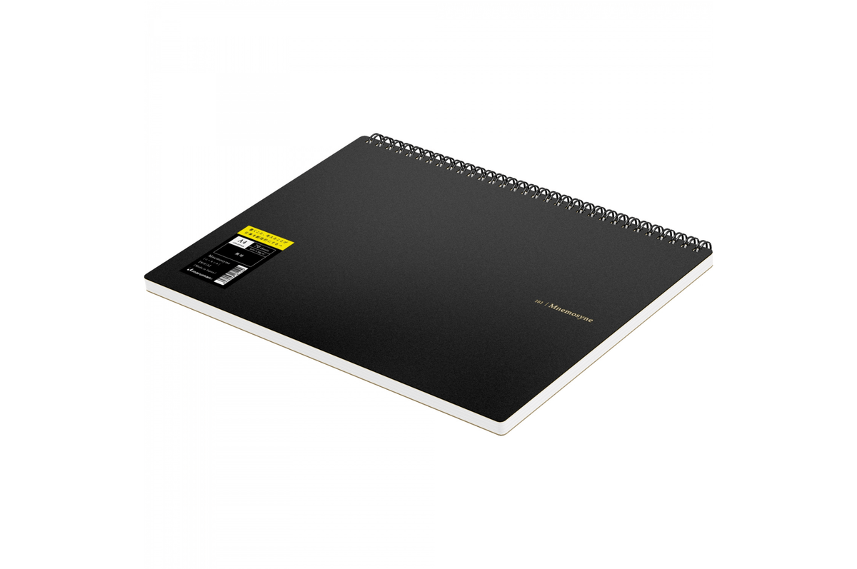 Maruman Paper Maruman - Mnemosyne 181 Black A4 Notebook | Plain 140 pages