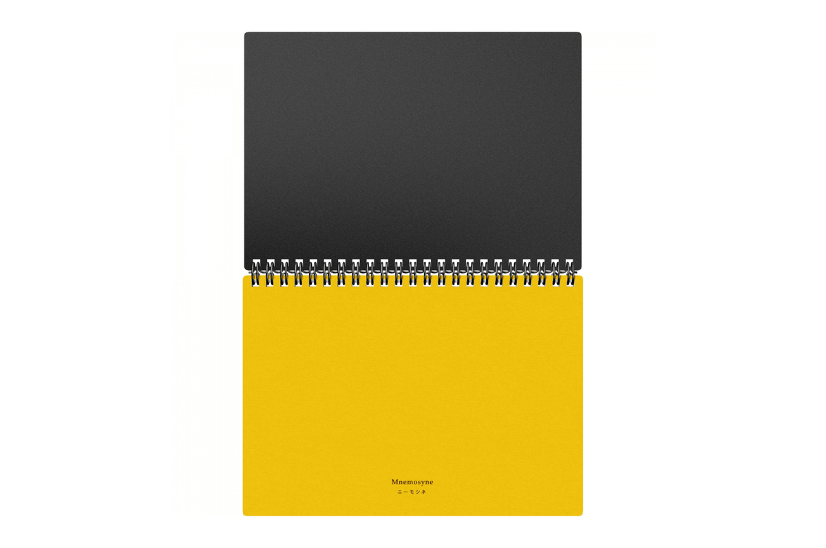 Maruman Paper Maruman - Mnemosyne 182 Black A5 Notebook | Grid 140 pages