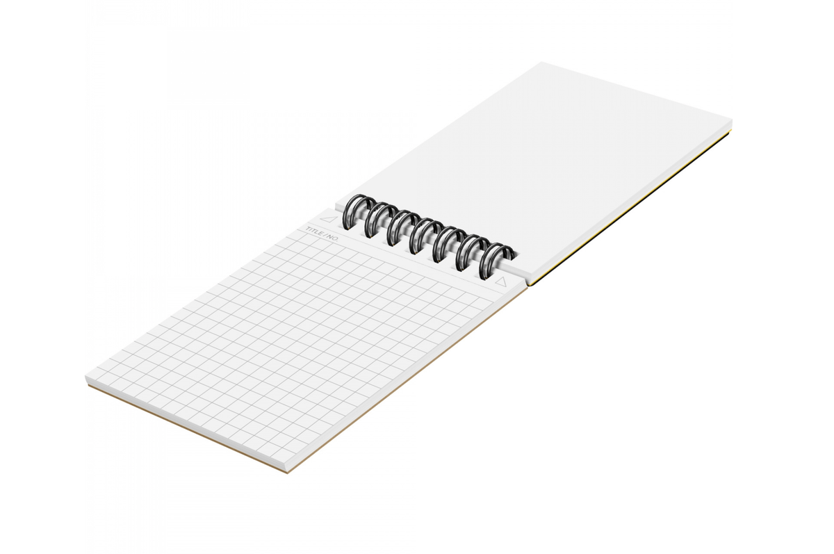 Maruman Paper Maruman - Mnemosyne 184 Black A7 Notepad | Grid 140 pages