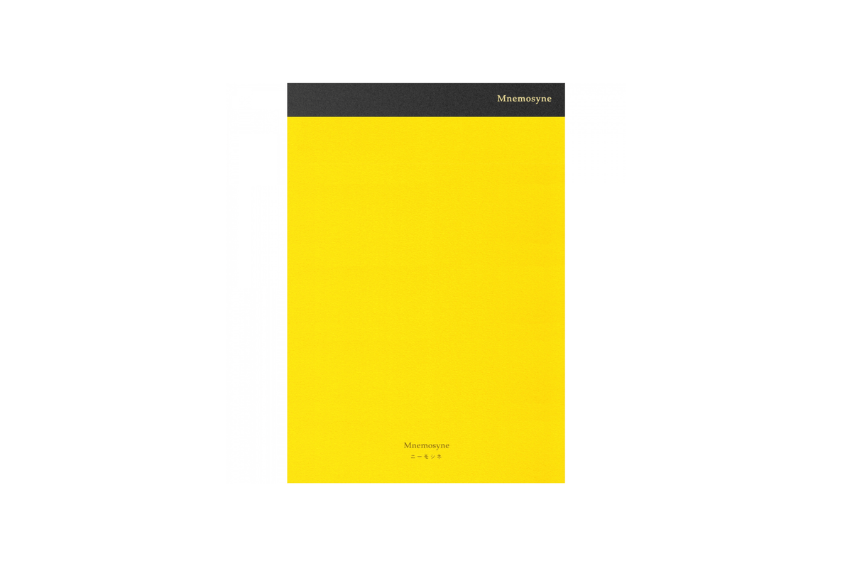 Maruman Paper Maruman - Mnemosyne 187 A4 Black Notepad |  Grid 140 pages