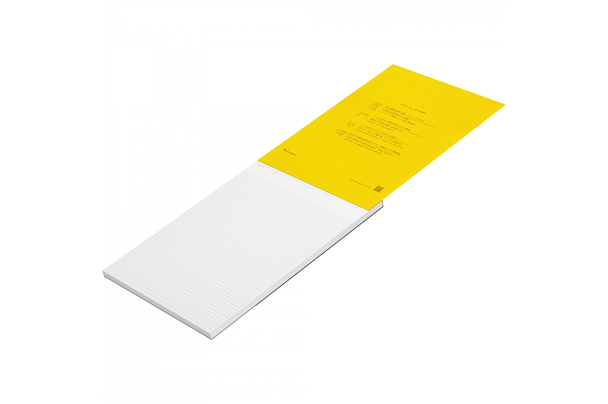 Maruman Paper Maruman - Mnemosyne 187 A4 Black Notepad |  Grid 140 pages