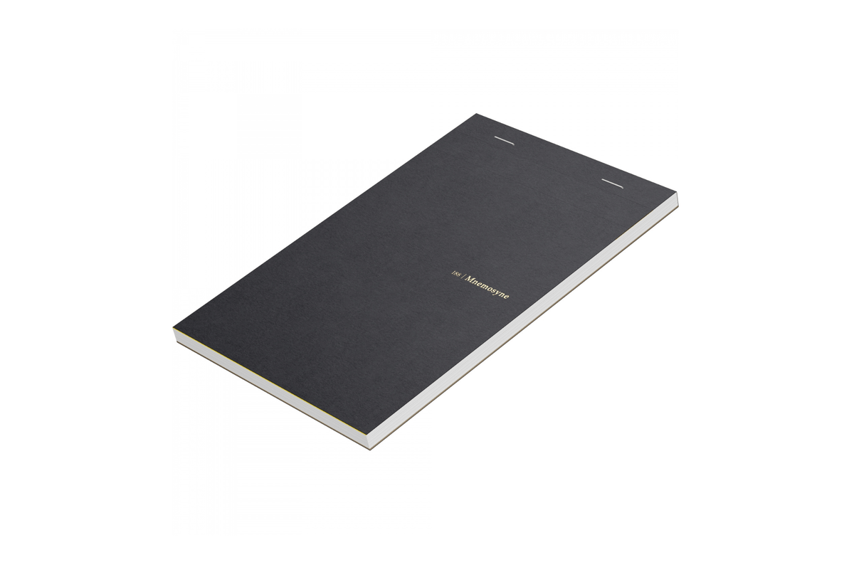 Maruman Paper Maruman - Mnemosyne 188 A5 Black Notepad |  Grid 140 pages