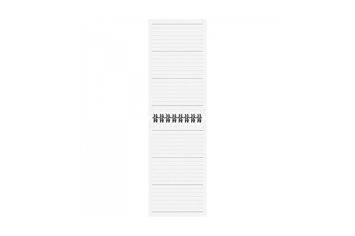 Maruman Paper Maruman - Mnemosyne 192 Black B7 Notepad | Lined 100 pages