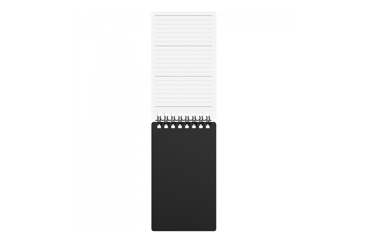 Maruman Paper Maruman - Mnemosyne 192 Black B7 Notepad | Lined 100 pages