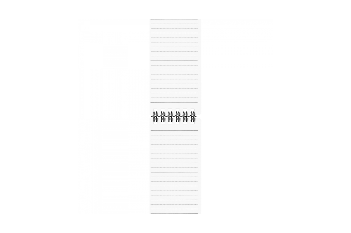Maruman Paper Maruman - Mnemosyne 193 Black A7 Notepad | Lined 100 pages