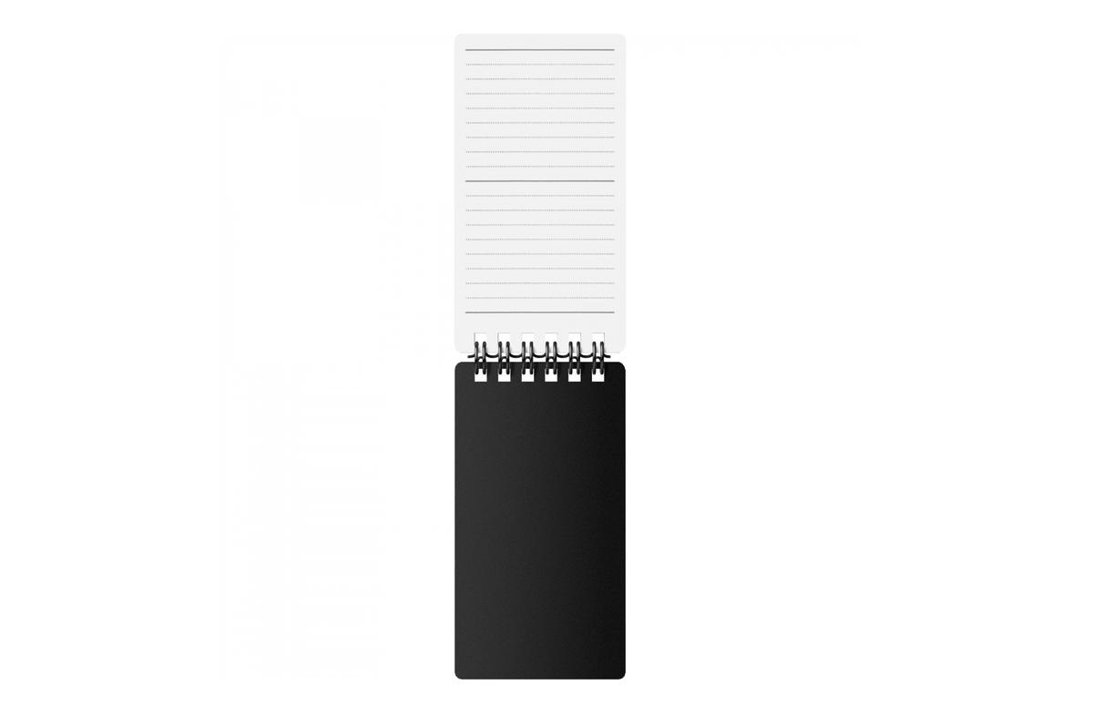Maruman Paper Maruman - Mnemosyne 193 Black A7 Notepad | Lined 100 pages