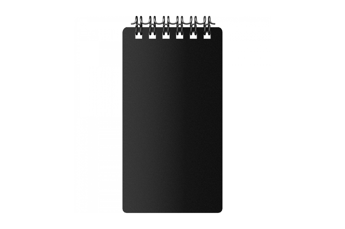 Maruman Paper Maruman - Mnemosyne 193 Black A7 Notepad | Lined 100 pages