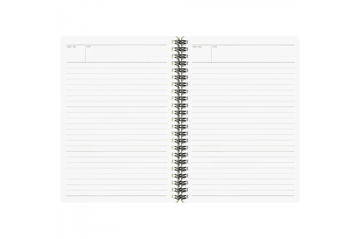 Maruman Paper Maruman - Mnemosyne 195 Black A5 Notebook | Lined 160 pages