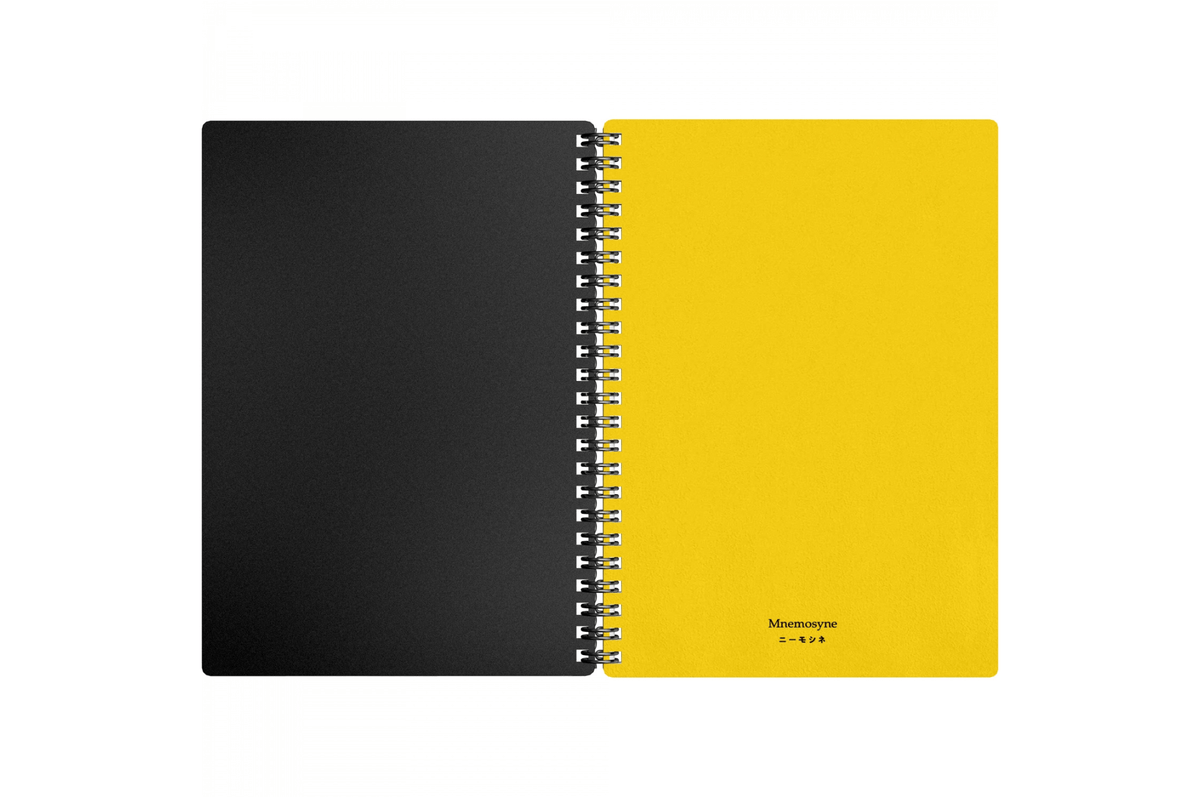 Maruman Paper Maruman - Mnemosyne 195 Black A5 Notebook | Lined 160 pages