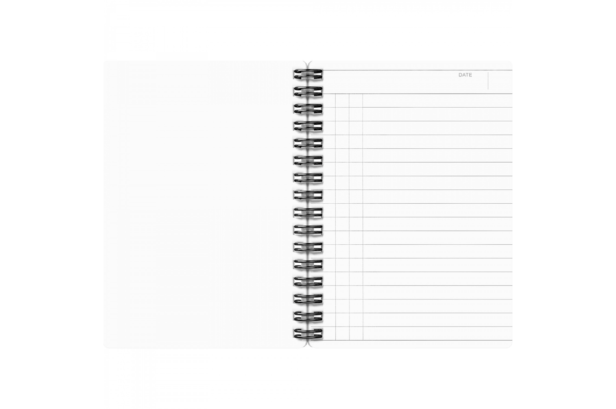 Maruman Paper Maruman - Mnemosyne 197 Black A6 Notebook | Lined 160 pages