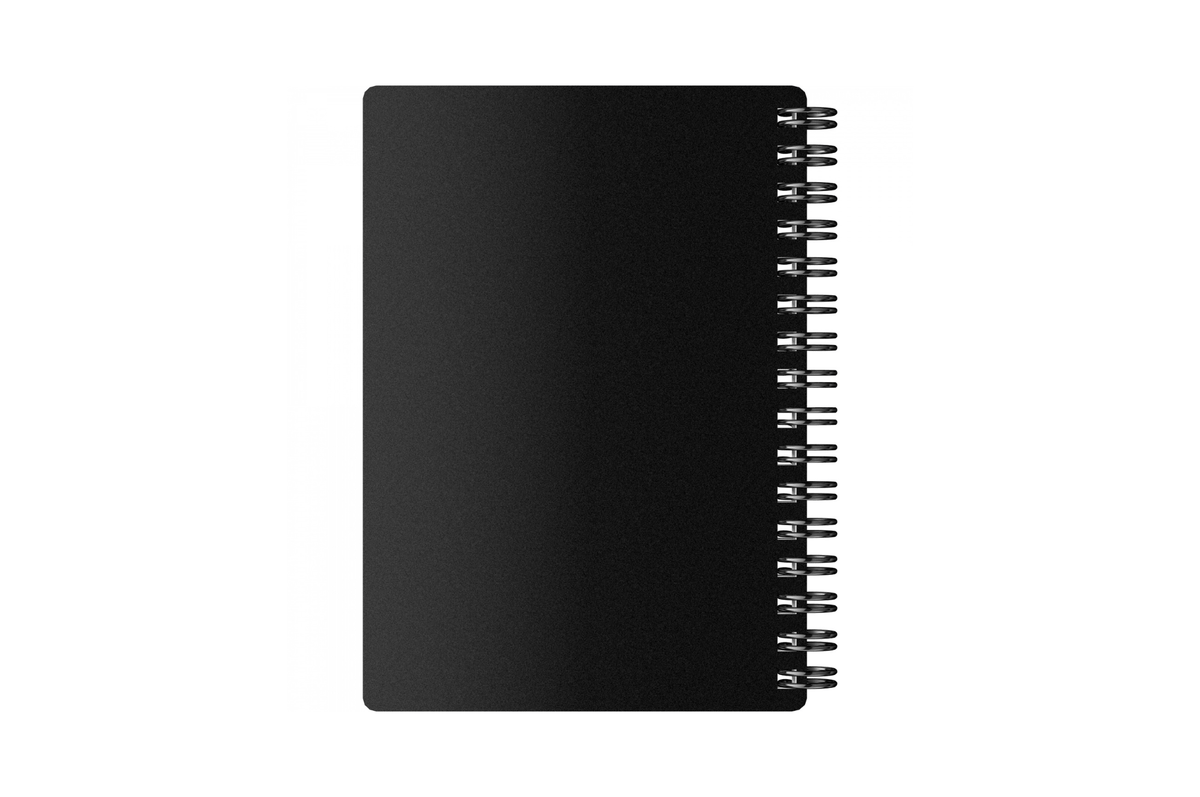 Maruman Paper Maruman - Mnemosyne 197 Black A6 Notebook | Lined 160 pages