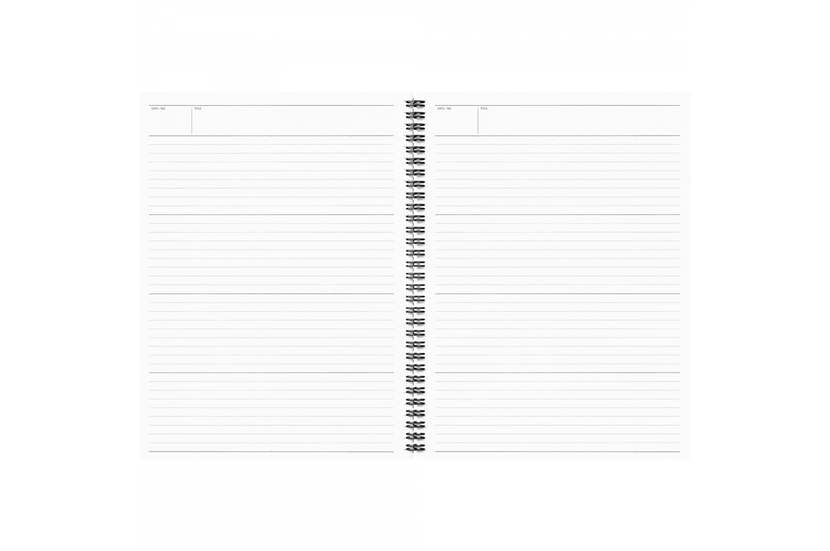 Maruman Paper Maruman - Mnemosyne 199 Black A4 Notebook | Lined 140 pages