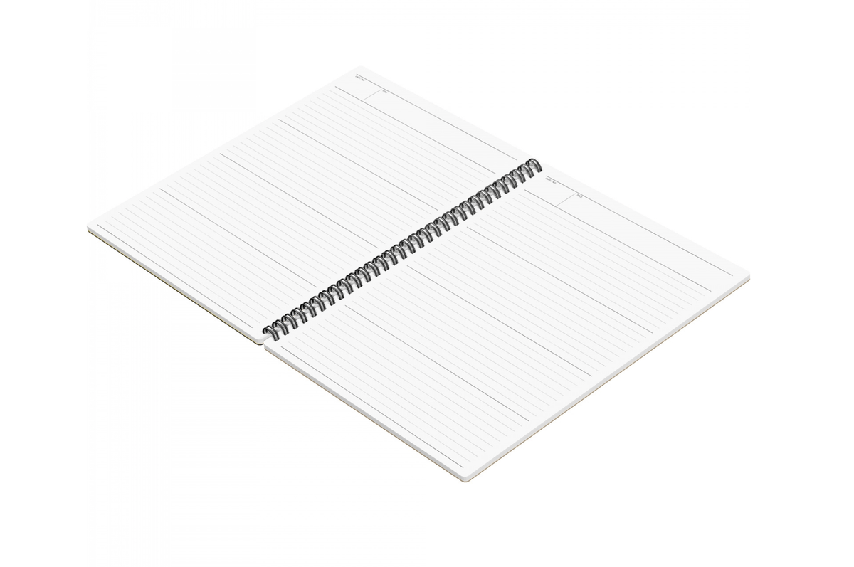Maruman Paper Maruman - Mnemosyne 199 Black A4 Notebook | Lined 140 pages