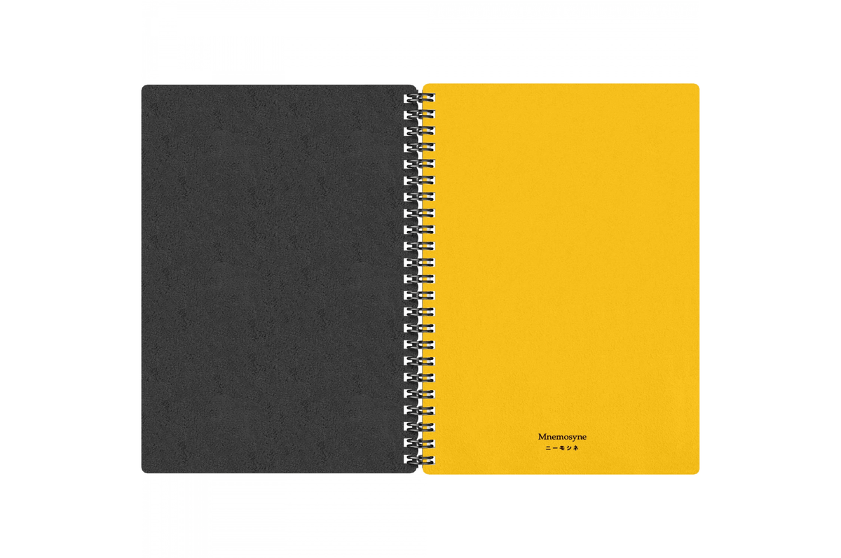 Maruman Paper Maruman - Mnemosyne 295 Black A5 Softcover Notebook | Lined 160 pages