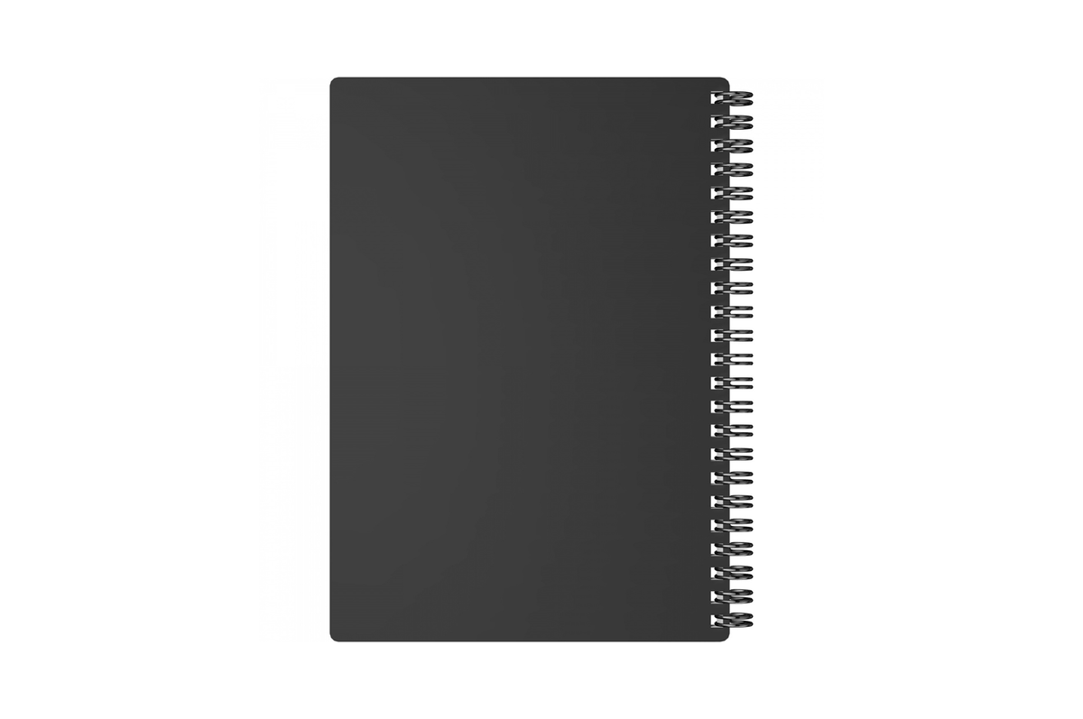 Maruman Paper Maruman - Mnemosyne 295 Black A5 Softcover Notebook | Lined 160 pages