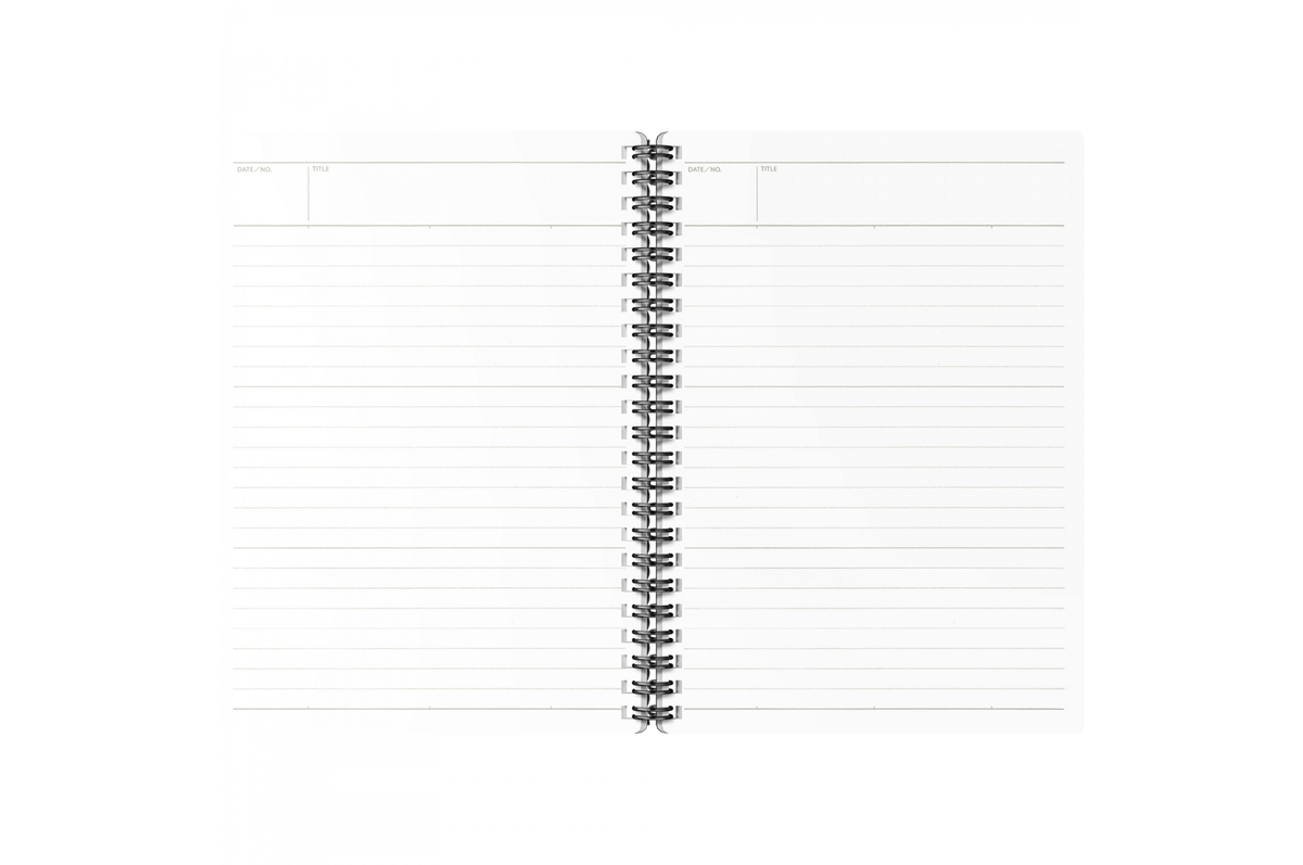 Maruman Paper Maruman - Mnemosyne 295 Dark Blue A5 Softcover Notebook | Lined 160 pages