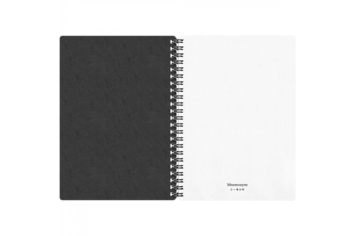 Maruman Paper Maruman - Mnemosyne 295 Dark Blue A5 Softcover Notebook | Lined 160 pages