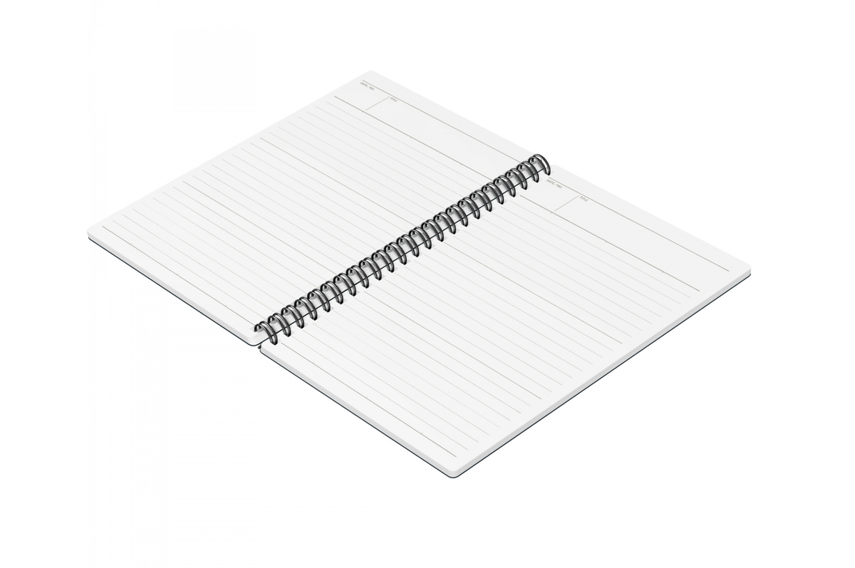 Maruman Paper Maruman - Mnemosyne 295 Dark Blue A5 Softcover Notebook | Lined 160 pages