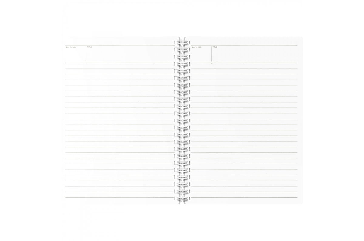 Maruman Paper Maruman - Mnemosyne 295 Gray A5 Softcover Notebook | Lined 160 pages