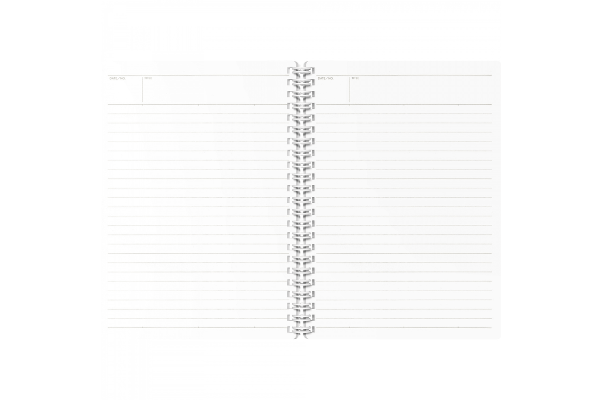 Maruman Paper Maruman - Mnemosyne 295 White A5 Softcover Notebook | Lined 160 pages